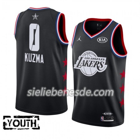Kinder NBA Los Angeles Lakers Trikot Kyle Kuzma 0 2019 All-Star Jordan Brand Schwarz Swingman